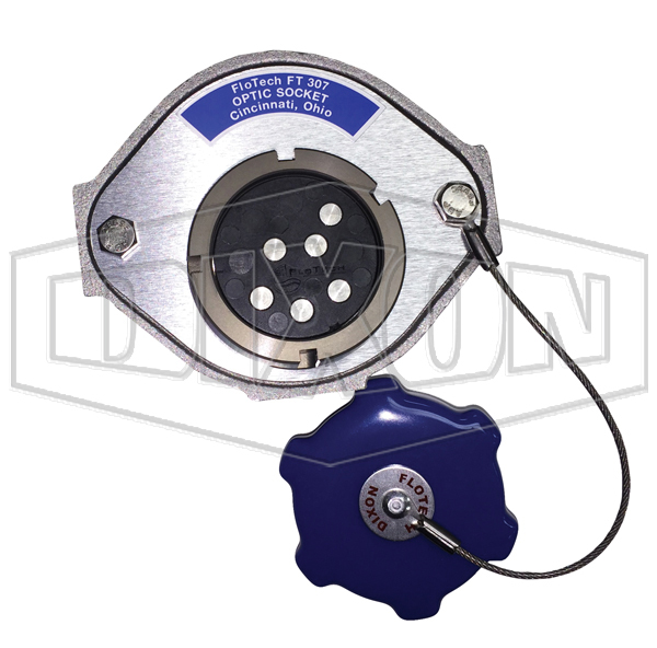 Single Optic Socket with Aluminum J Slot